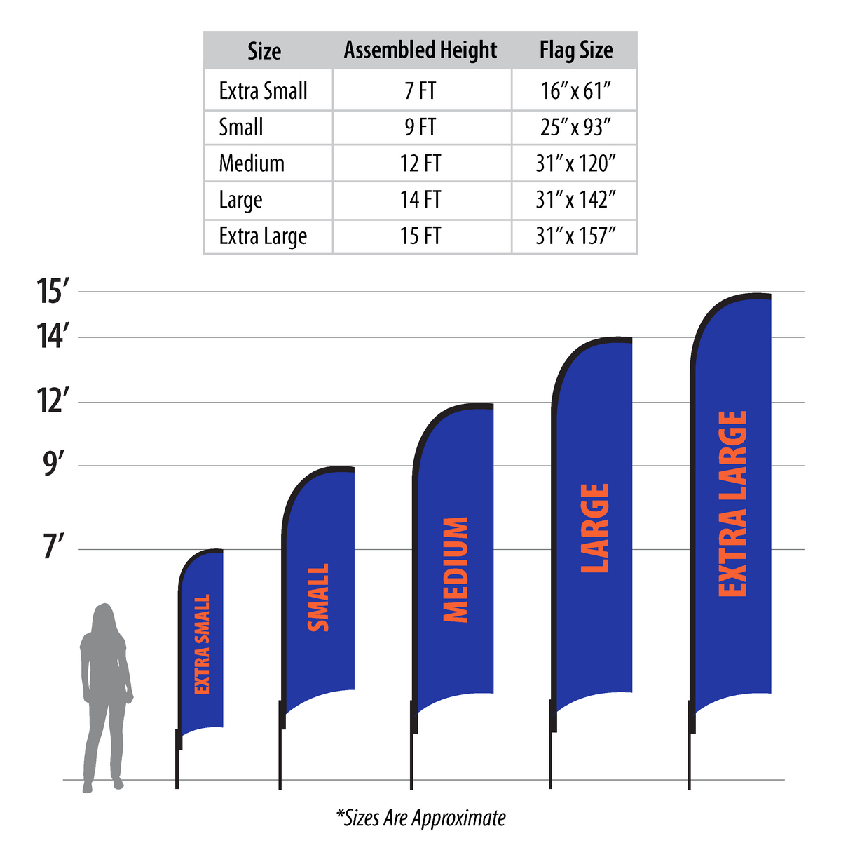 Rectangle Flags